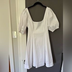Staud white dress